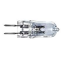 картинка Лампа галогенная JD 20Вт капсула G6.35 2850К 240В Camelion 6720 от магазина ПСФ Электро