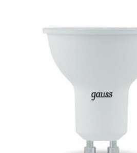 картинка Лампа светодиодная LED MR16 GU10 7Вт 2700К 1/10/100 Gauss 101506107 от магазина ПСФ Электро