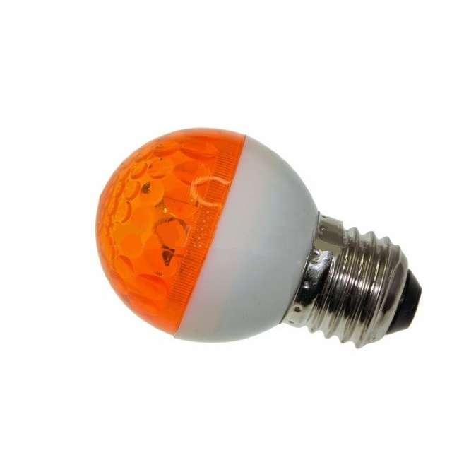 картинка Строб-лампа 5млн вспышек E27 12Вт 220В IP54 50мм оранж. Neon-Night 411-121 от магазина ПСФ Электро