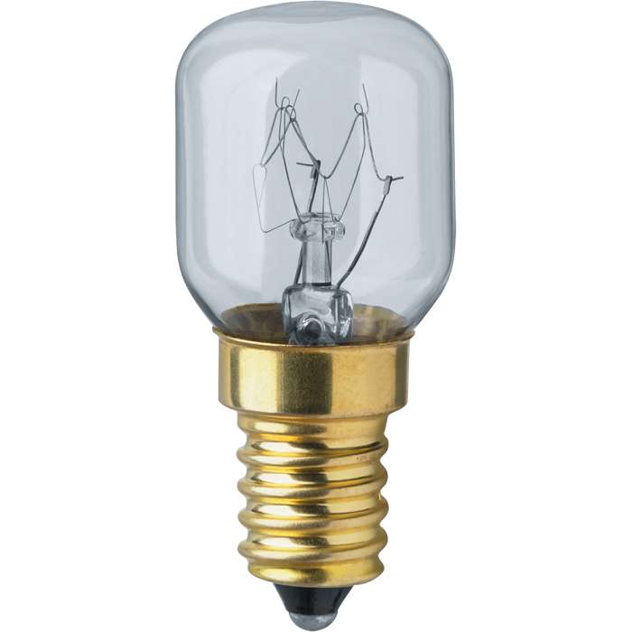 картинка Лампа накаливания 61 207 NI-T25-15-230-E14-CL (для духовых шкафов) Navigator 20142 от магазина ПСФ Электро