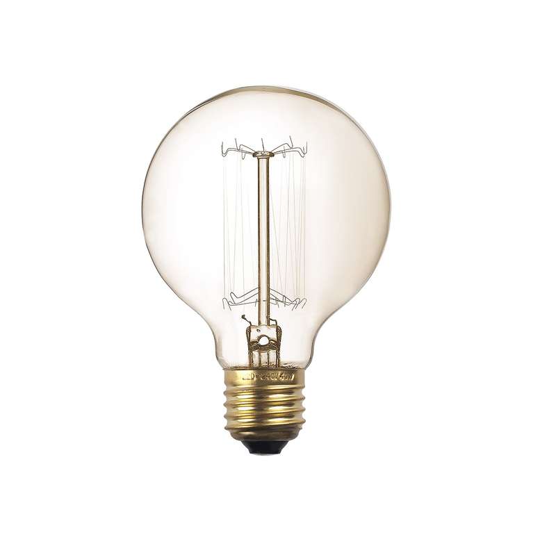 картинка Лампа накаливания декоративная RETRO G80 GOLD 60Вт E27 Jazzway 4895205009981 от магазина ПСФ Электро