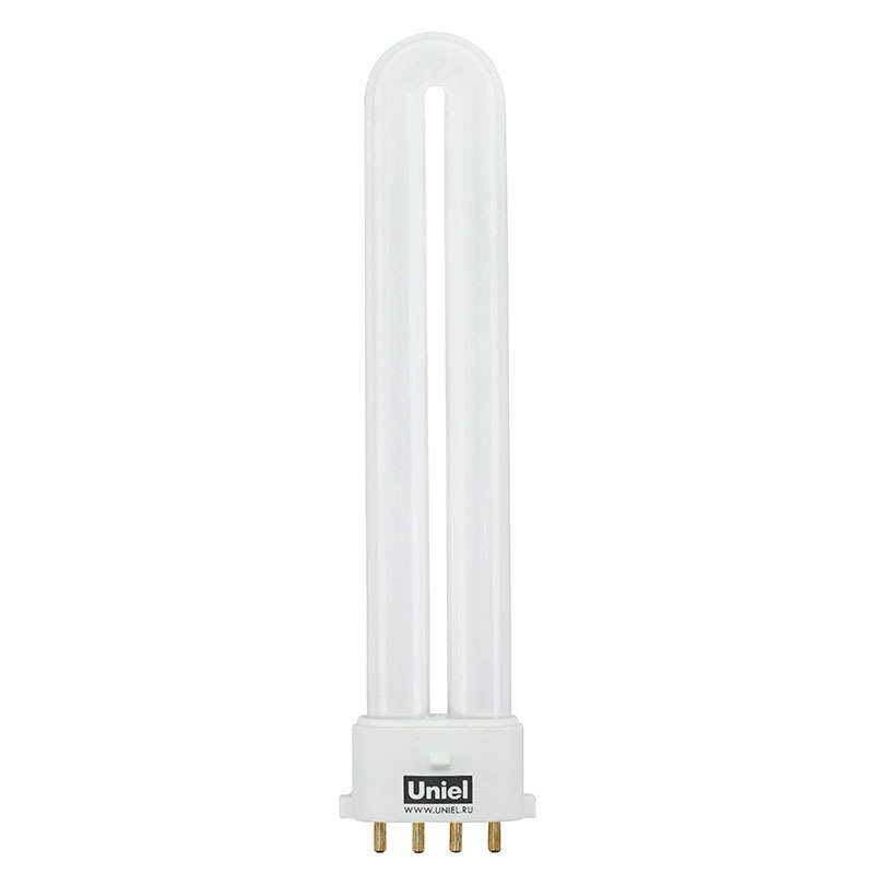 картинка Лампа люминесцентная компакт. ESL-PL 9Вт 2G7 1U 4000К Uniel 06000 от магазина ПСФ Электро